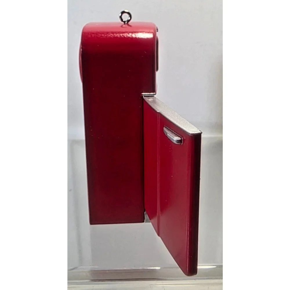 Hallmark Grandma's Fridge Keepsake RED Ornament 2019 Retro (3''X3'')